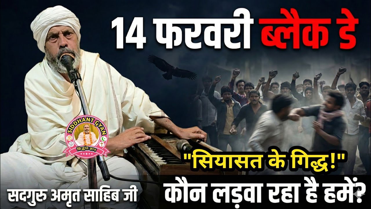 क्यों मरते हैं निर्दोष लोग? | 14 फरवरी पुलवामा हमले पर amrit Saheb का करारा संदेश।#siddhantgyan