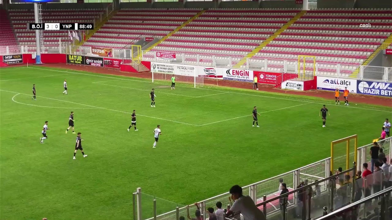 Batman Özel İdare - Yenipınarspor Maçı Canlı Yayın | Play-off Yarı Final