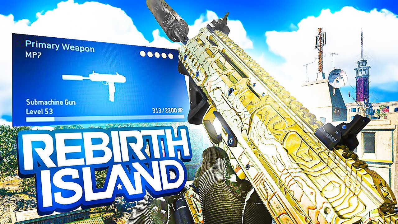 the MP7 on REBIRTH ISLAND is INSANE! *Best MP7 Class* (Warzone Rebirth Island)