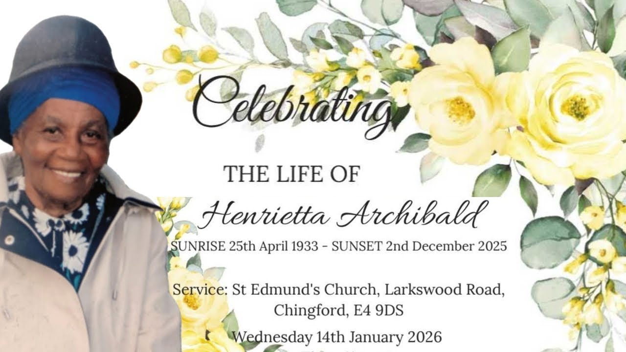 Henrietta Archibald Celebration of Life