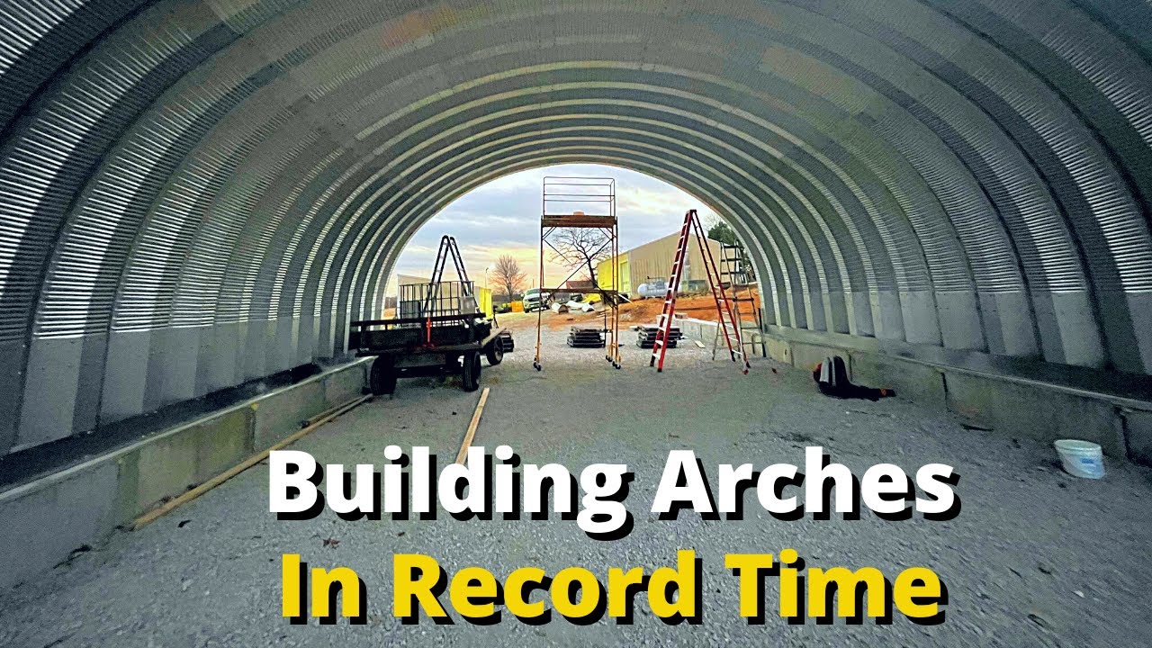 Quonset Hut Pit Crew - How Many Arches Can We Put Up In a Day - Day 7