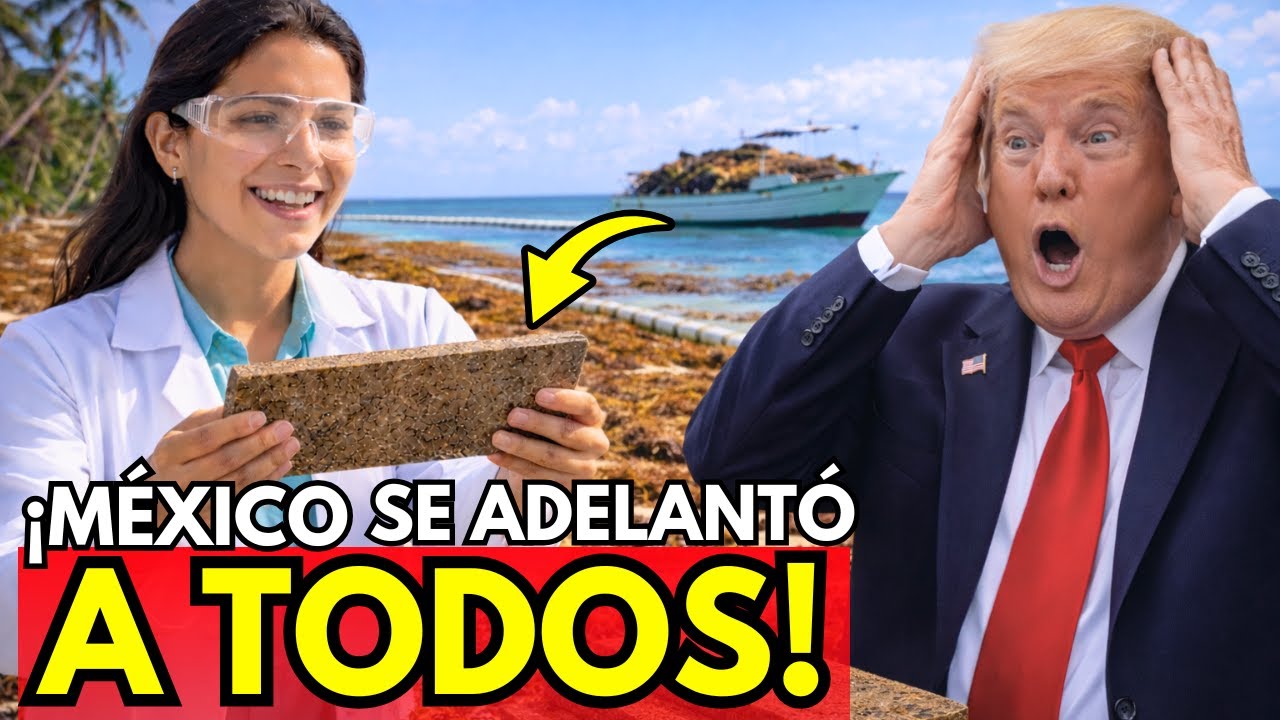 ¡SORPRESA GLOBAL! 😱 INVENTORA MEXICANA convierte BASURA MARINA en ORO 🌊✨