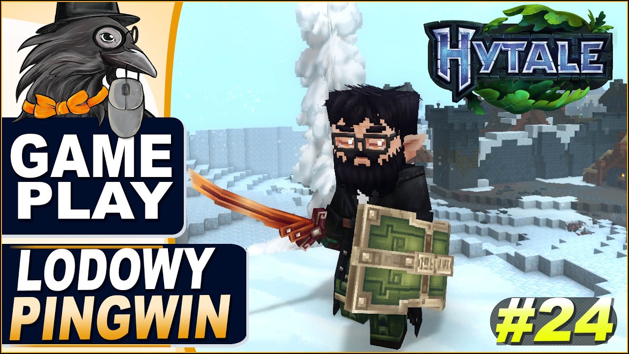 🐧 PINGWINI STYL! 🐧 Ślizgam się po lodzie w poszukiwaniu KOBALTU | HYTALE