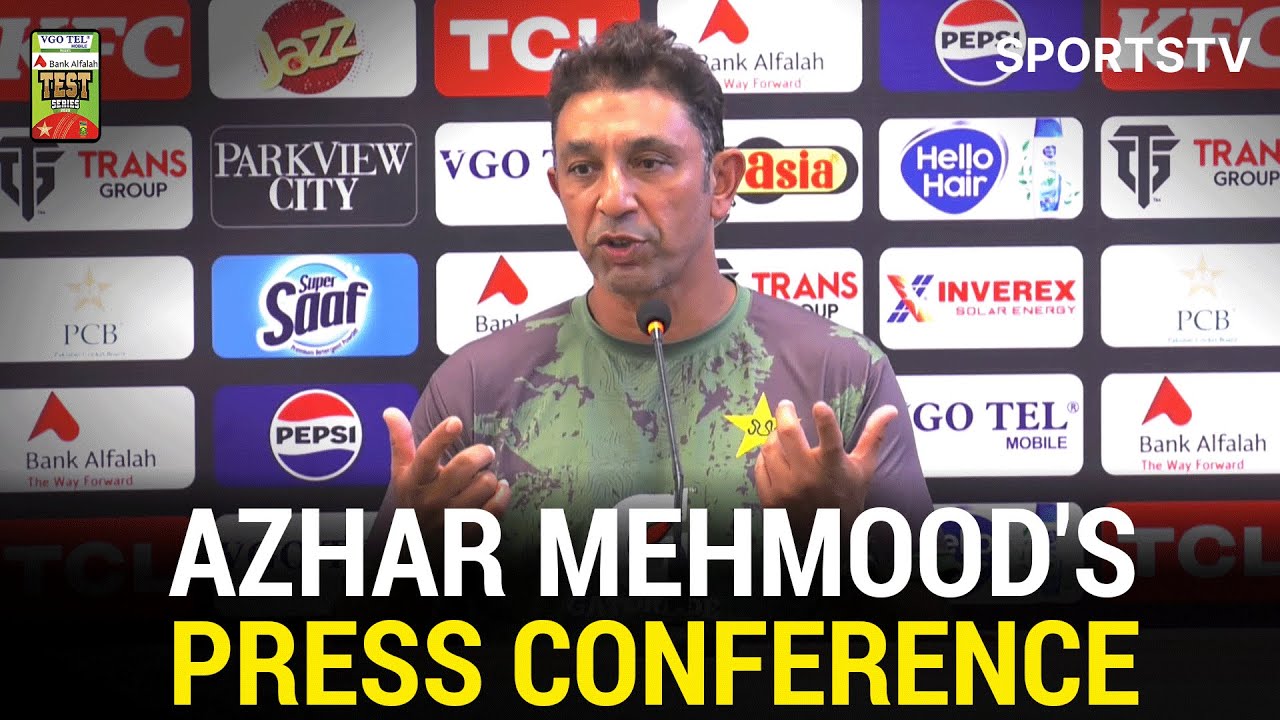 Azhar Mehmood's Press Conference | Pakistan vs South Africa | 2nd Test Day 4 | PCB | M3U1K