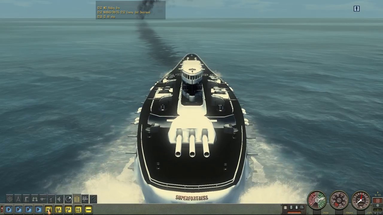 15 Yamato Battleships vs 1 Titan class battle sub
