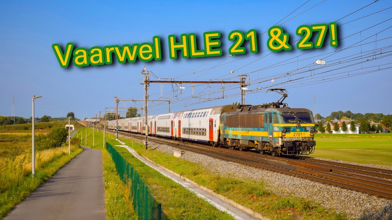 Afscheidscompilatie HLE 21 & 27 | Meerijden, Certus en de laatste rit!