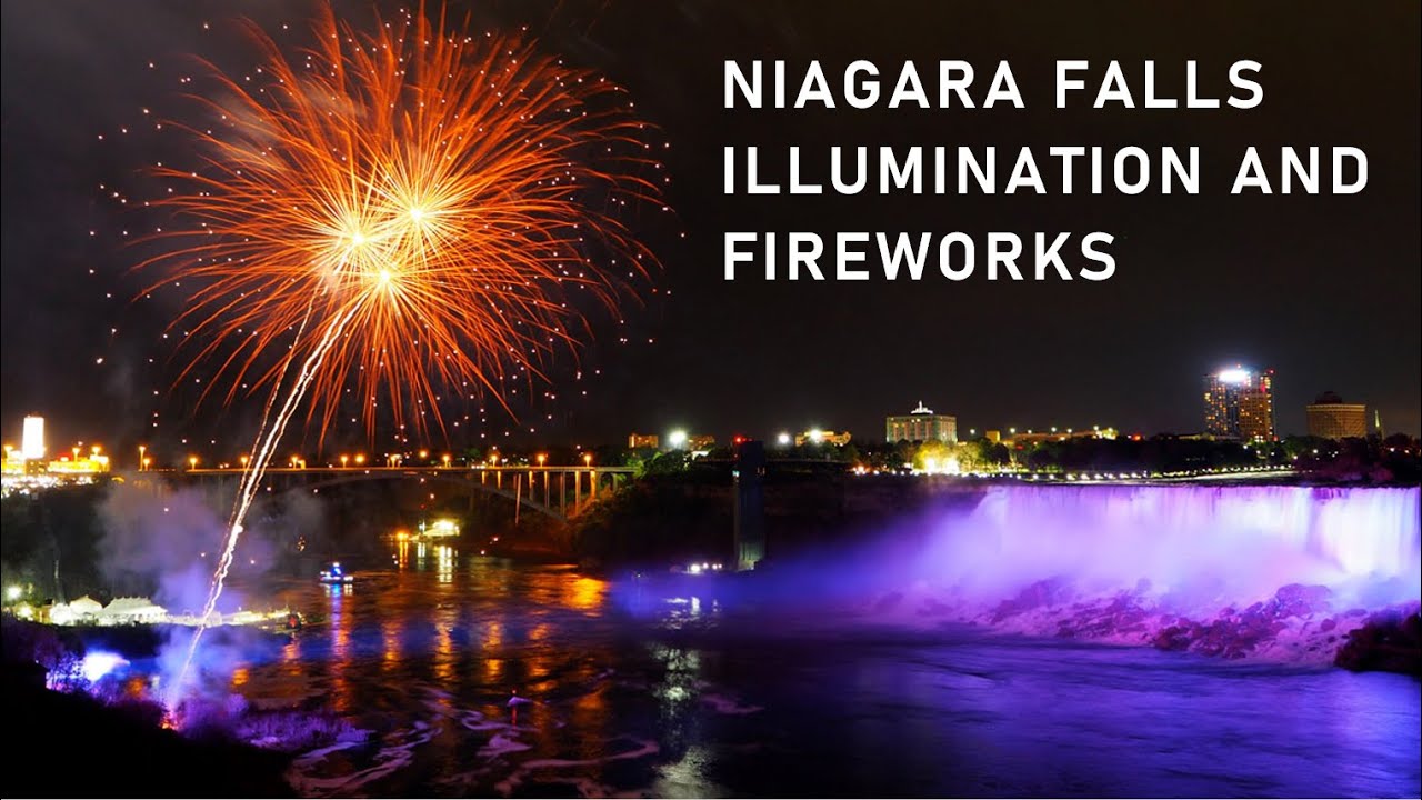 Niagara Falls Illumination and Fireworks: A Spectacular Display