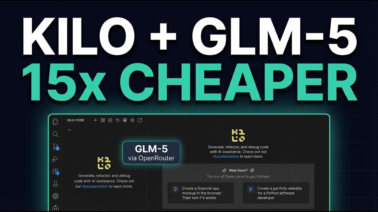 Kilo Code + GLM-5 = Insane Value AI Coding Combo