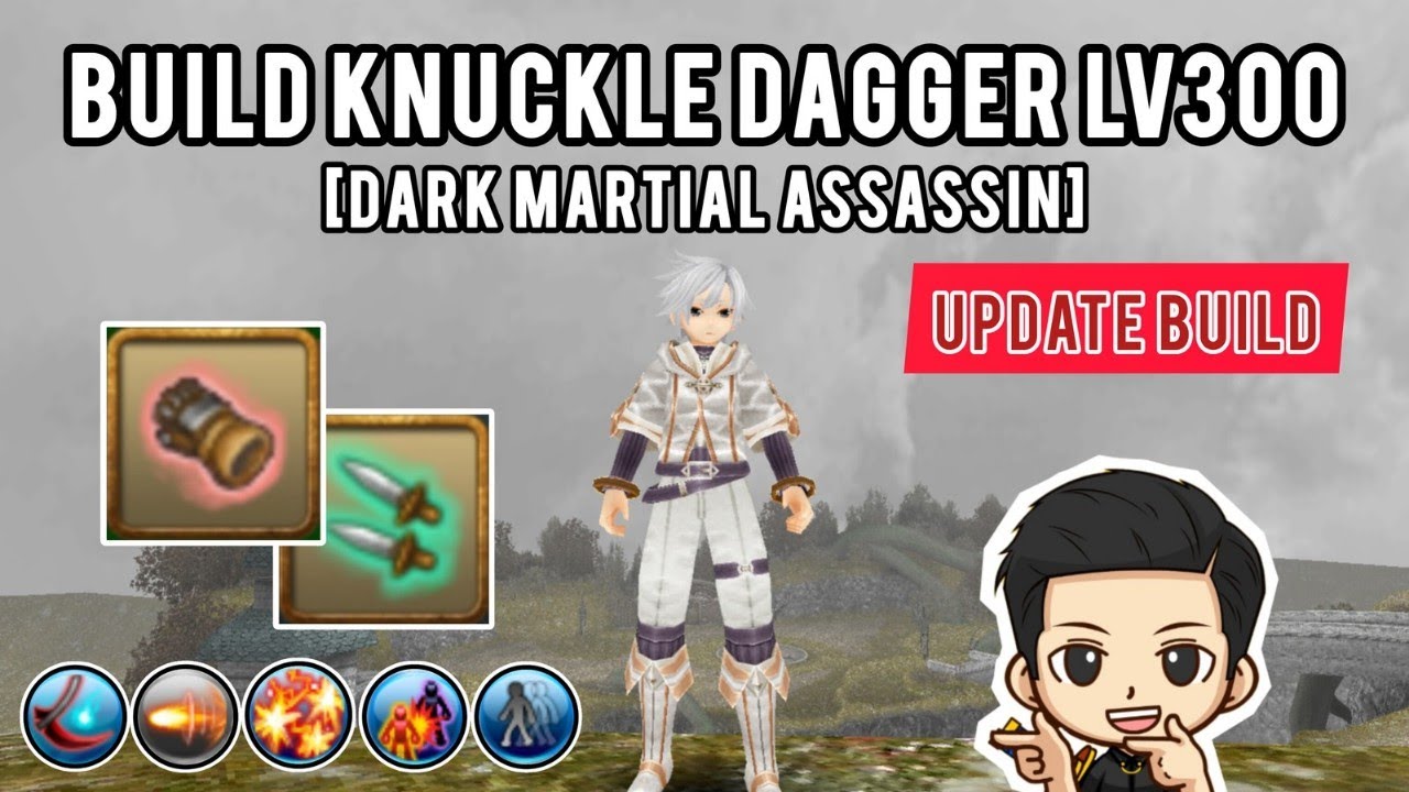 Build Knuckle Dagger Lv300 (Dark Martial Assassin) Update Build - Toram Online