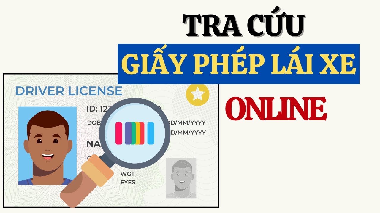 Hướng dẫn tra cứu giấy phép lái xe online