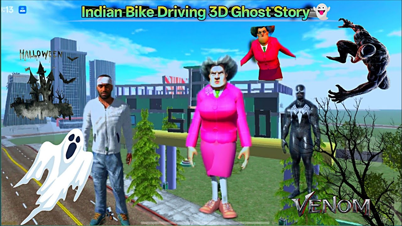“Indian Bike Driving 3D 🤯 | Car Ghost Aaya Raat Ko 👻 Sach ya Glitch?”