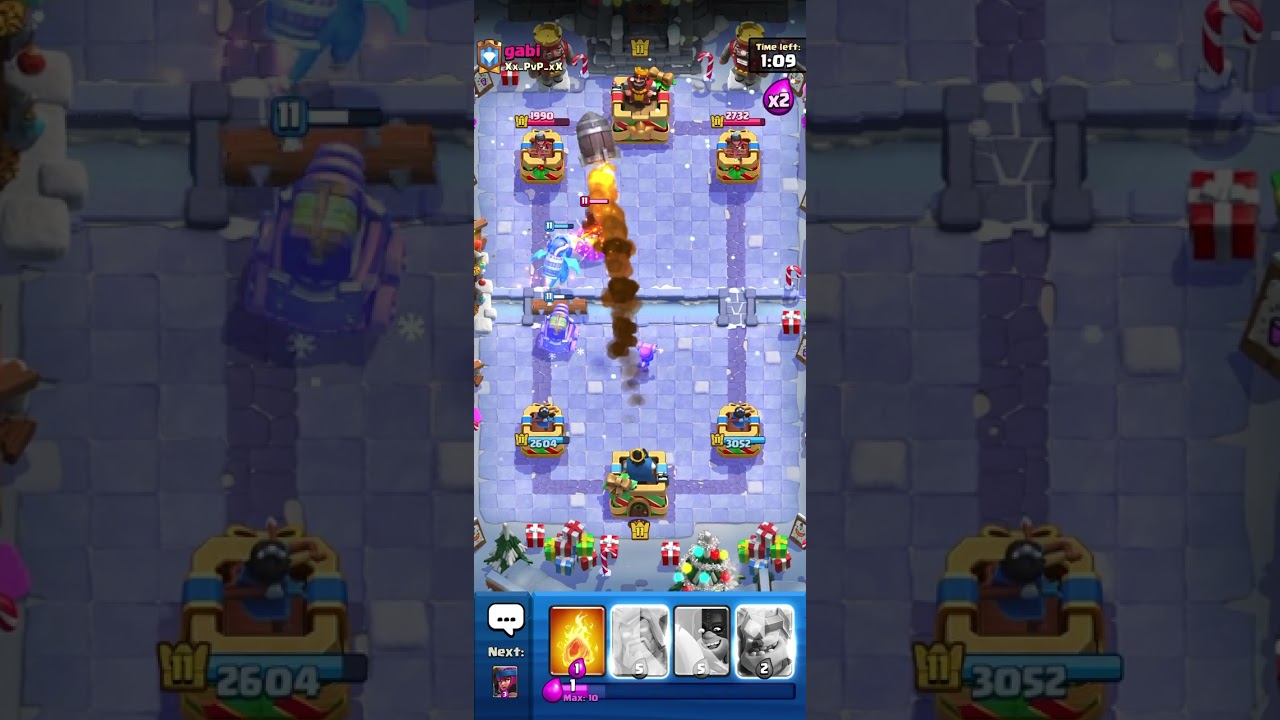 Pensuke vs Gabi in Snowstorm