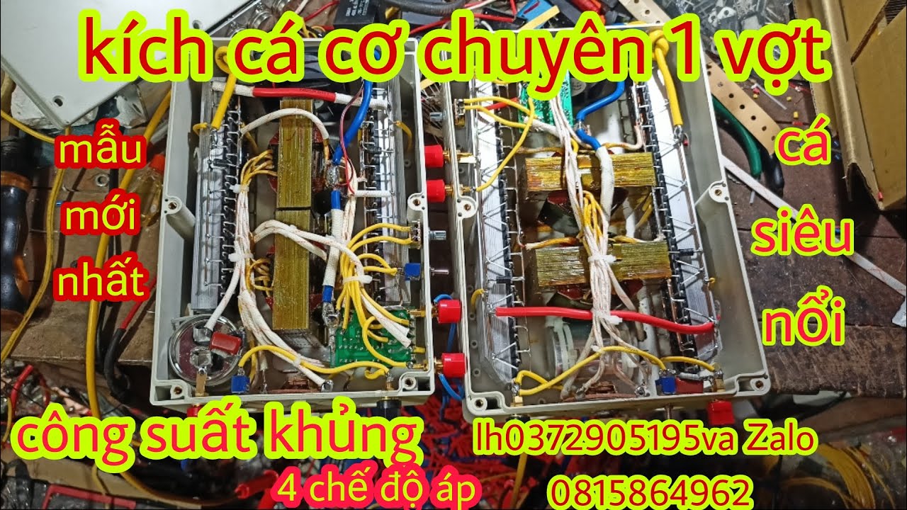 Kích cơ chuyên đánh 1 vợt cá siêu nổi mẫu mới nhất hiện nay.