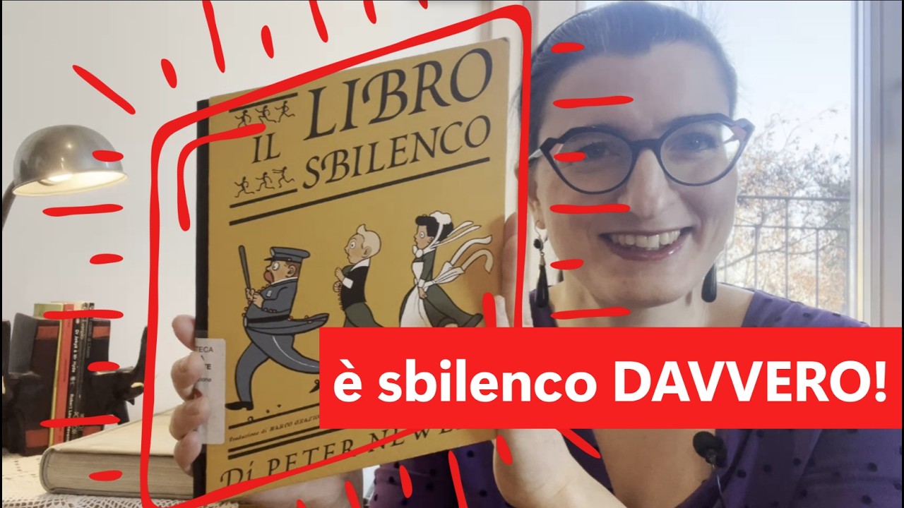 IL LIBRO SBILENCO: quando la forma racconta una storia | Newell #booktubeitalia