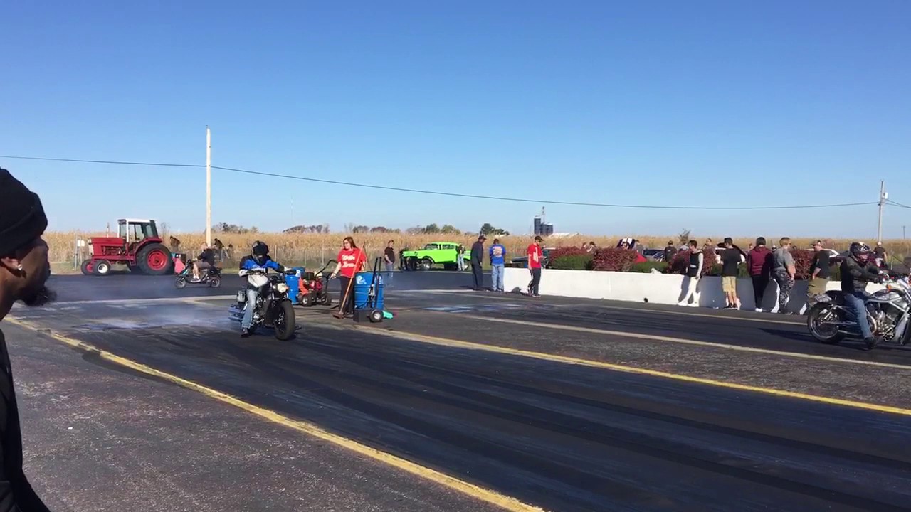 Indian Scout runs 11.12 at 120mph VS Harley Davidson V-rod