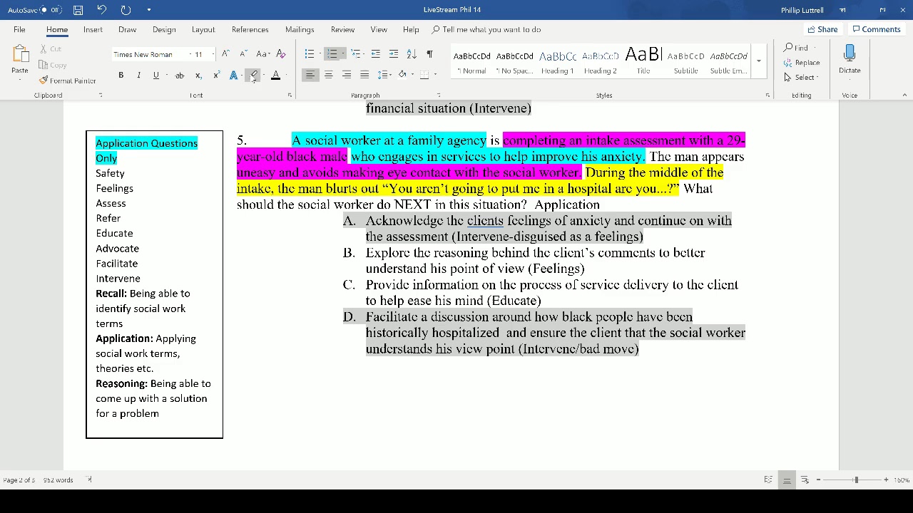 How to Pass The ASWB Masters/Clinical  LCSW/LMSW Exam Practice Questions With Tips