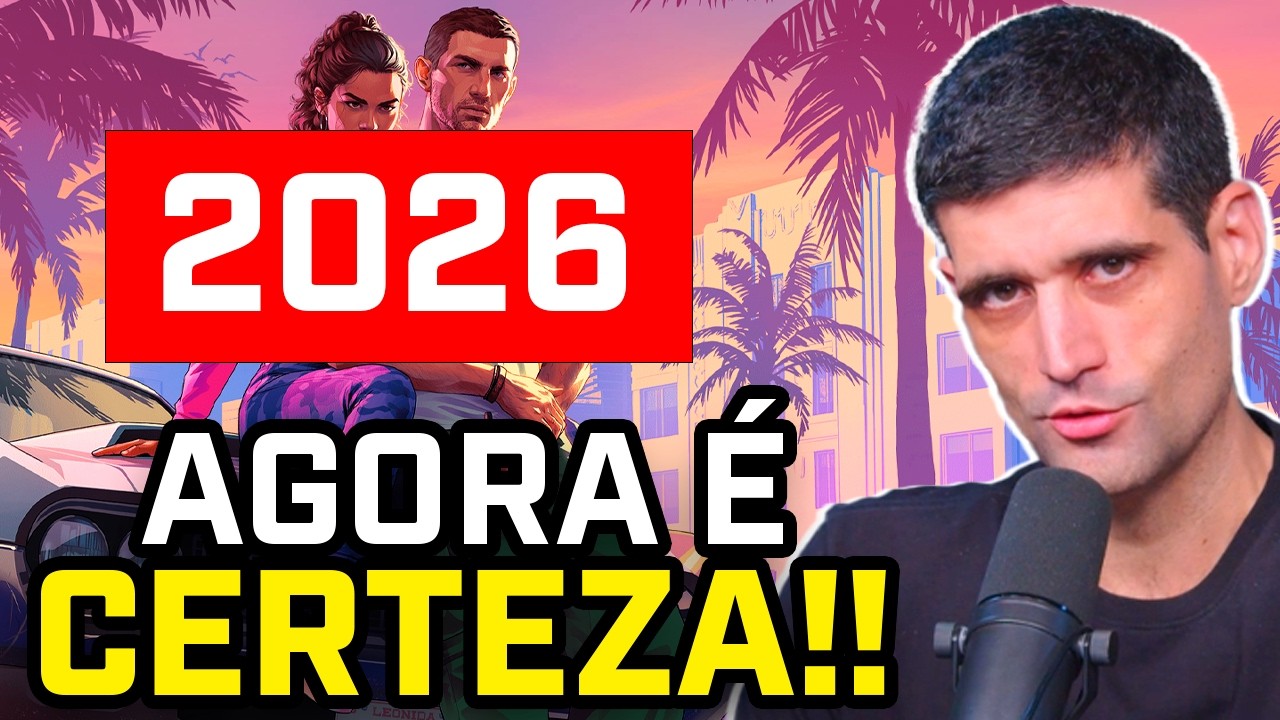 A PROVA que a ROCKSTAR vai LANÇAR GTA 6 em 2026!! #FGN
