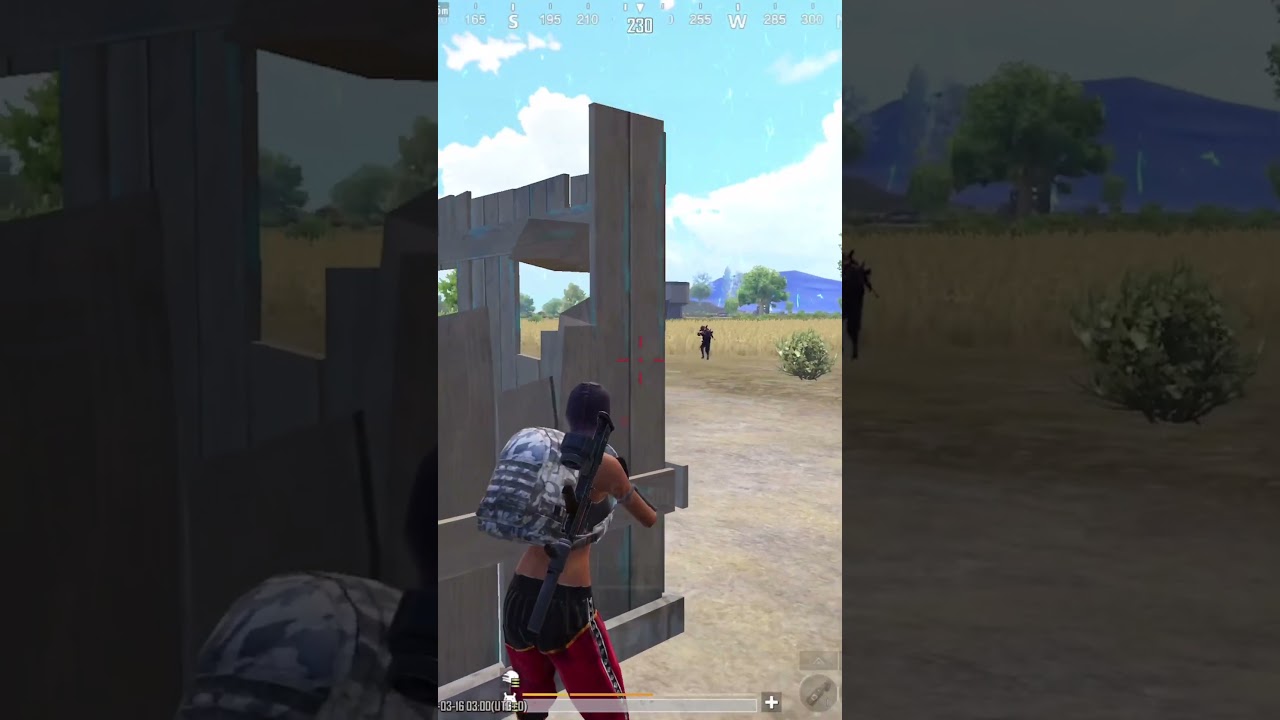 AWM Vs. 2 snakes💀😂 #pubgmobile