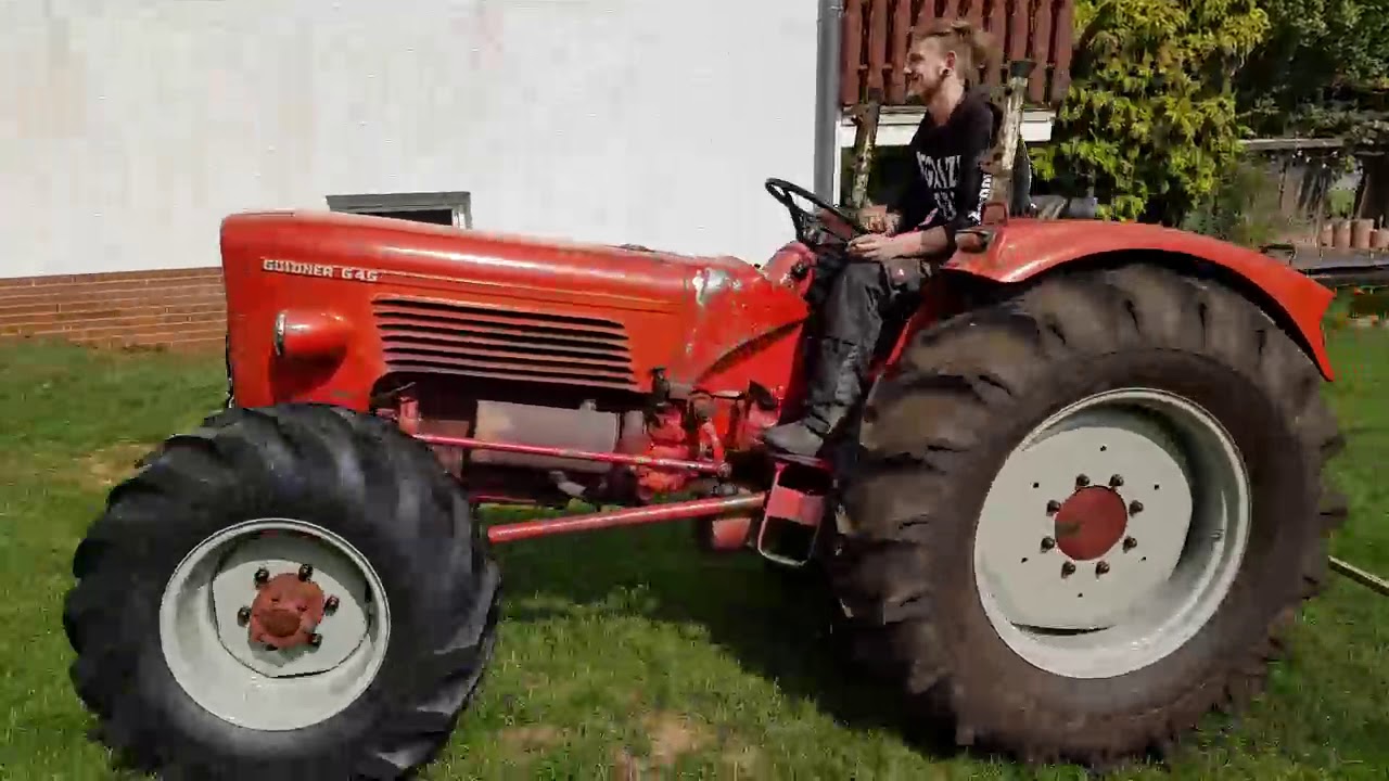 Maximilian Hörr auf Güldner G45A