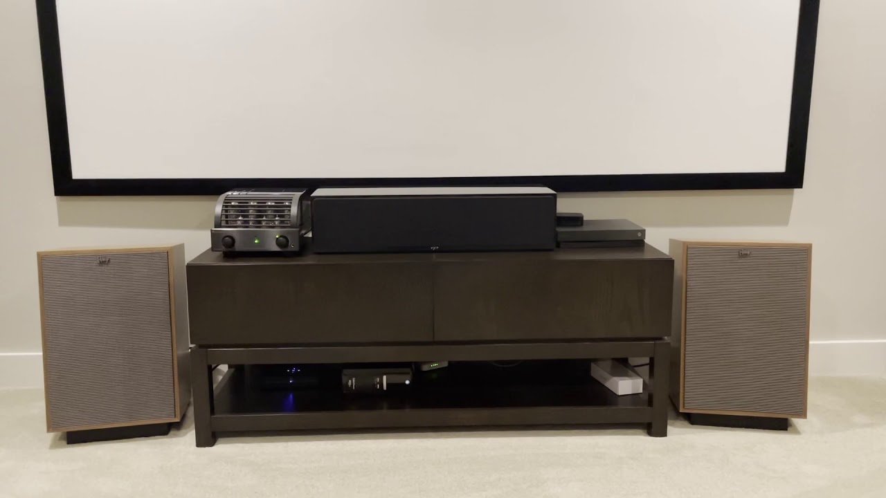 Klipsch Heresy IV’s with Prima Luna Evo 100 & Bluesound Node 2.