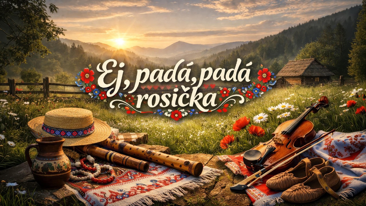 Ej, padá, padá rosička - AI cover #folksong #music #hudba #SlovakAi