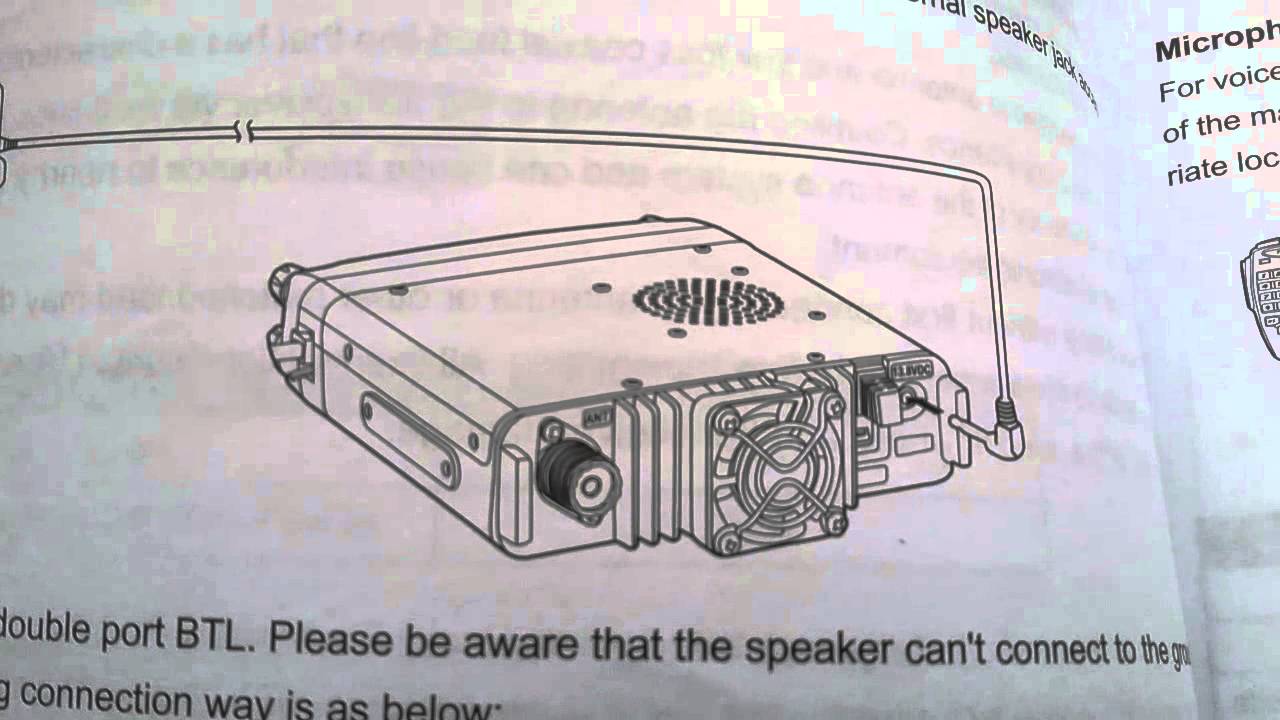 Tyt th-9800 head separation