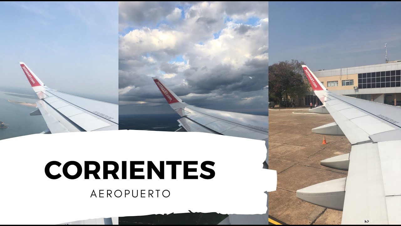 Aterrizaje en Aeropuerto de Corrientes 4K