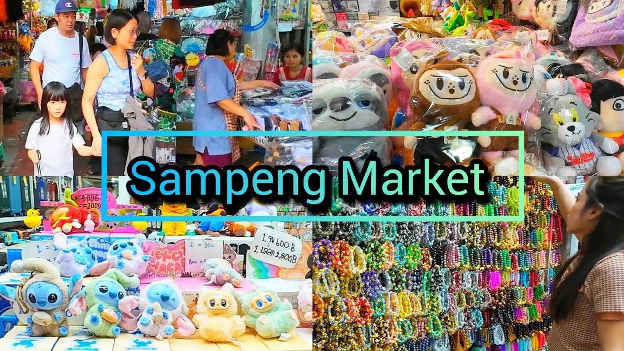 Sampeng Market, Best Cheapest Market Shopping in Bangkok Thailand, สำเพ็ง Update​ 09/09/25