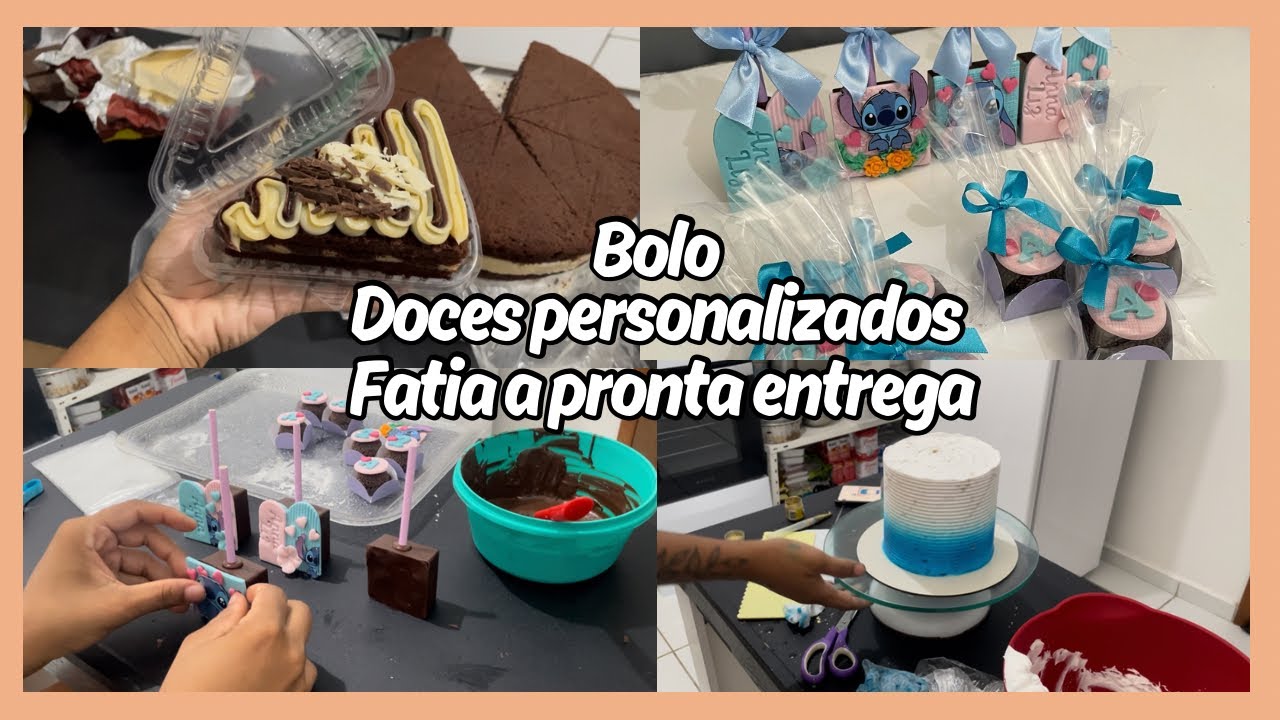 REABRI MINHA LOJA NO IFOOD E JÁ SAIU PEDIDO😍🙌 FATIA DE BOLO A 15 REAIS/ BOLO 1kg/DOCE PERSONALIZADO