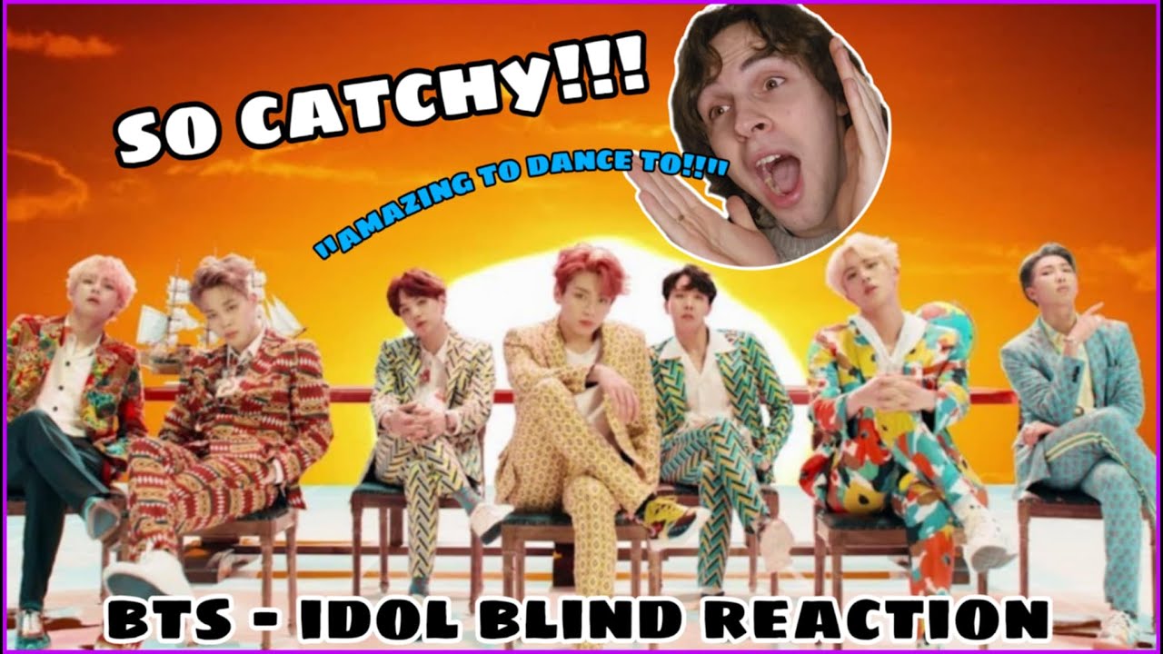 BLIND REACTION to BTS!! - 'IDOL' (방탄소년단) First Time REACTION