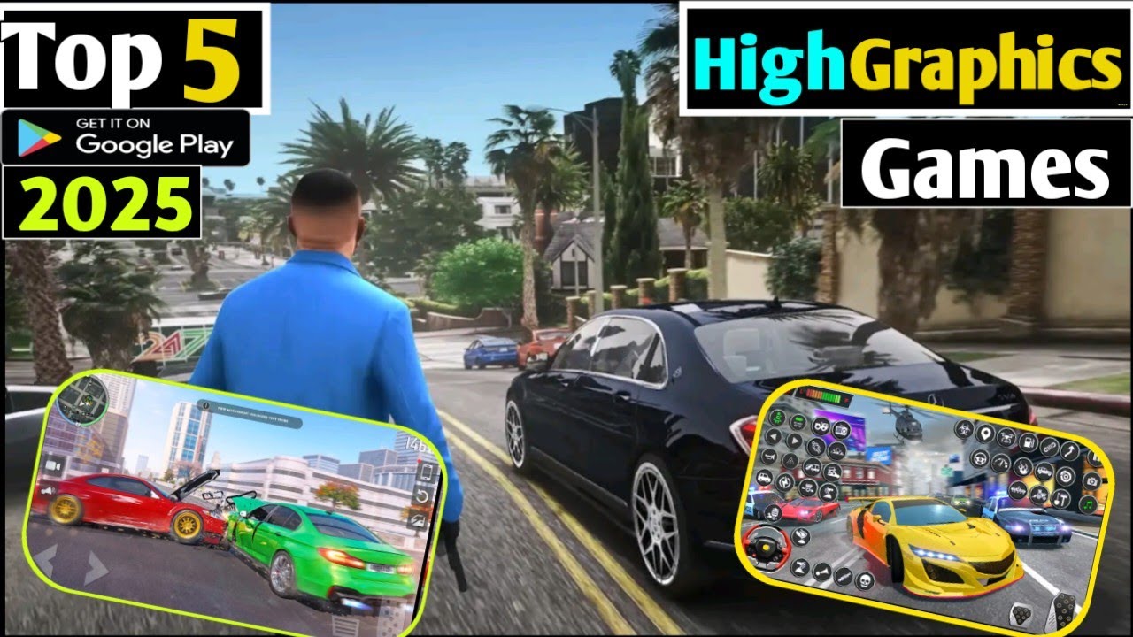 Top 5 high graphics games for android - best android games