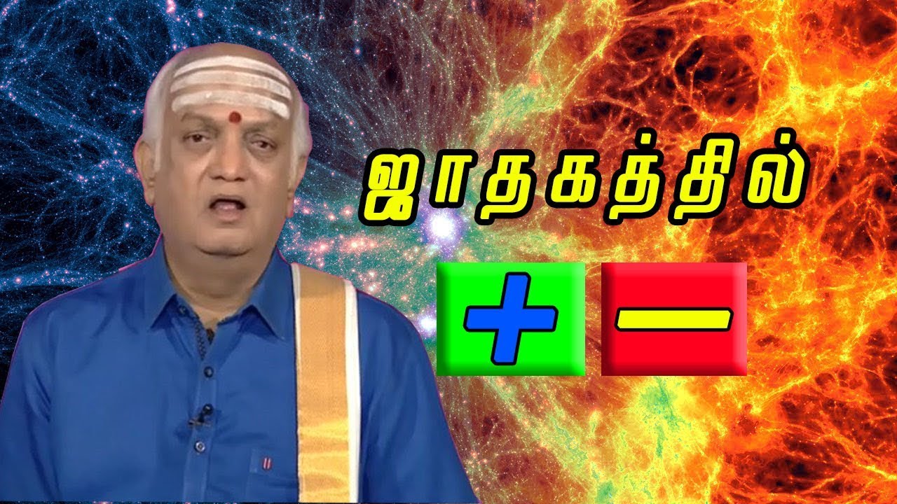 ஜாதகத்தில் உள்ள PLUS MINUS விளைவுகள் - Harikesanallur Thiru Venkatraman - NNTV