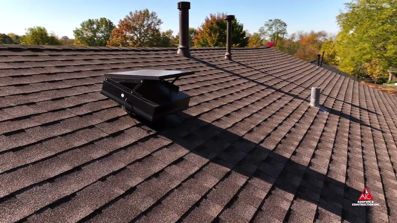 Elegant Roof Replcaement with GAF Mission Brown Shingles | Lexington, KY