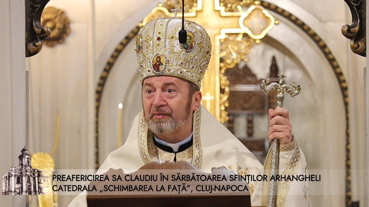 Preafericirea Sa Claudiu, la prima Sf. Liturghie celebrată ca Arhiepiscop Major în Catedrala Cluj