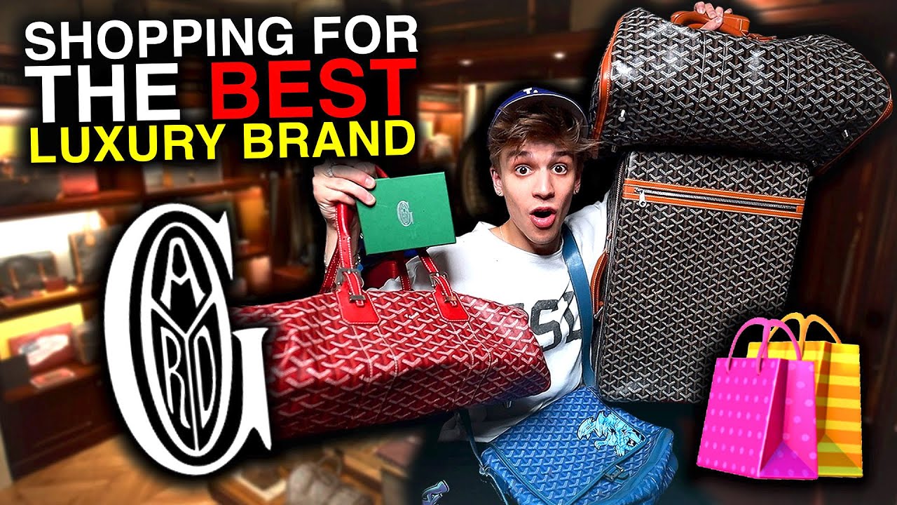 SHOPPING FOR THE BEST LUXURY BRAND IN NEW YORK CITY!! (Goyard at Bergdorf Goodman)
