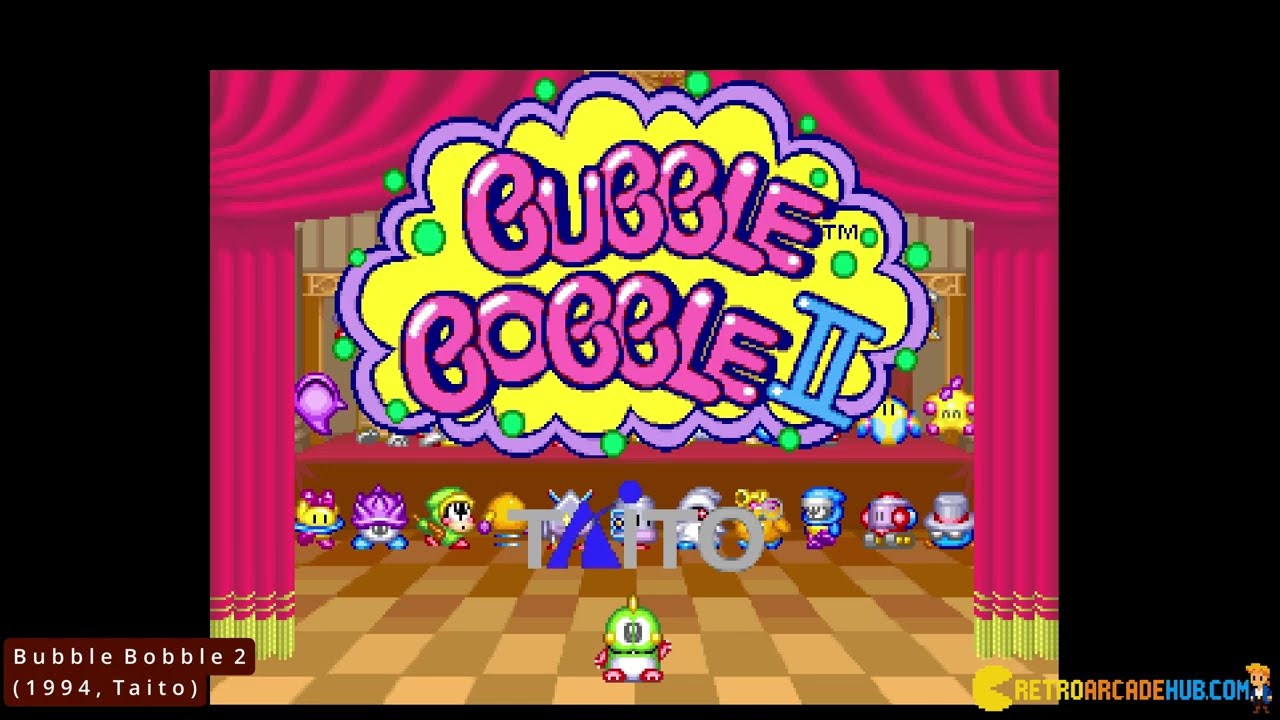 Bubble Bobble 2 (1994, Taito) for ARCADE