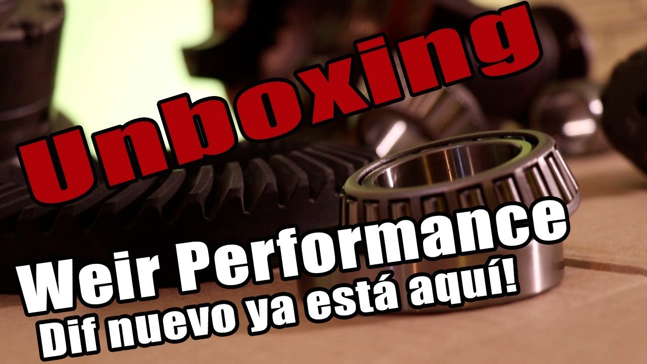 📦 Unboxing Weir Performance // Diferencial TRD 2 way // 