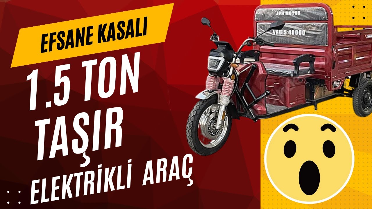 1.5 Ton Taşıyan Lityum Akülü Jpn Vabis Sizlerle!