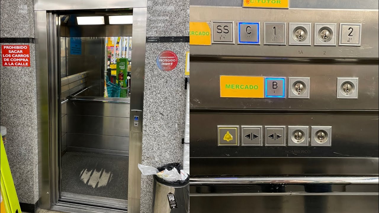 ThyssenKrupp Elevator @ Mercado de Argüelles - Madrid, Spain