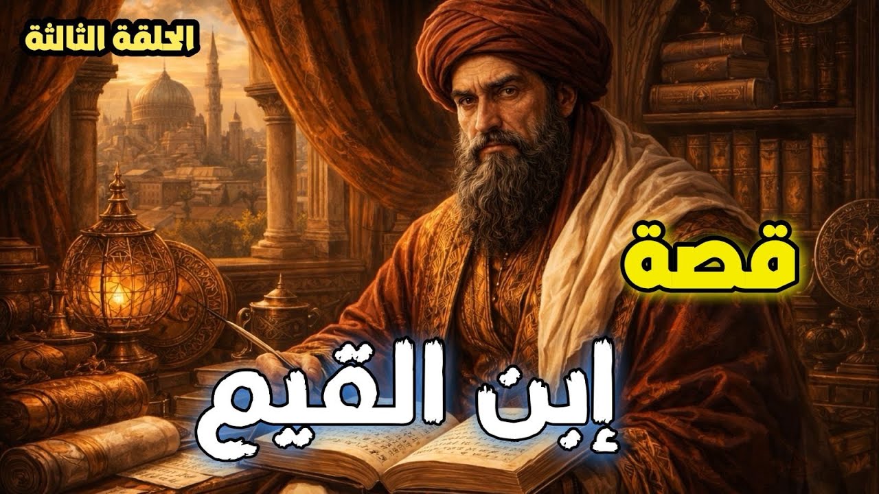 قصة ابن القيم الجوزية الحلقة الثالثة | رحلة عالم رباني من السجن إلى الخلود العلمي