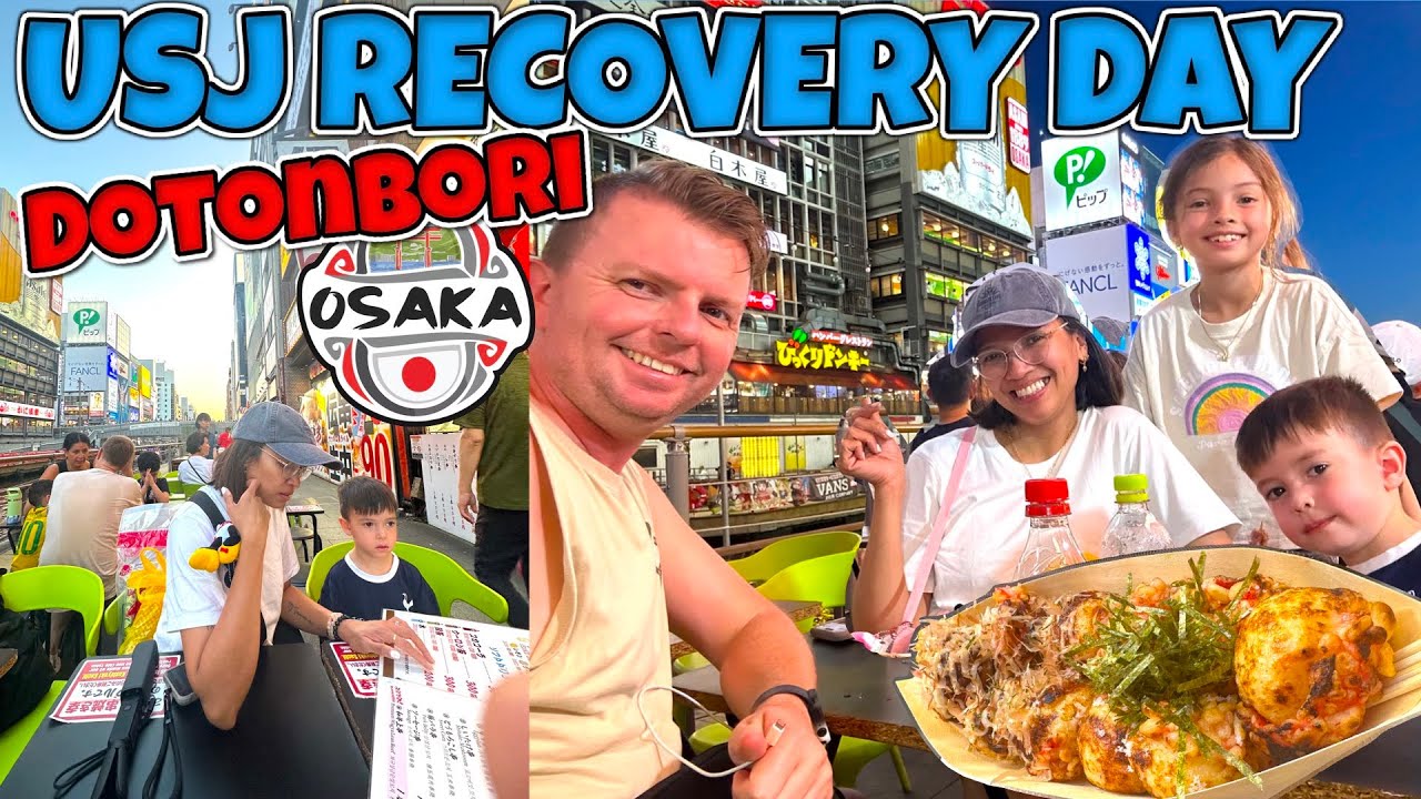 Universal Studios Wiped Us Out 😮‍💨 | Chill Day in Dotonbori 🍜 @Just Cathy / The Warrens