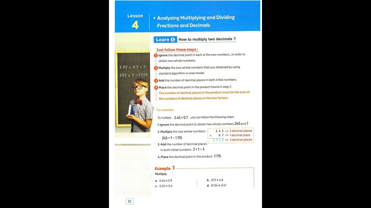 ماث سنة ستة ترم ثاني 2025 / Unit 8 - Concept 1 - Lesson 4