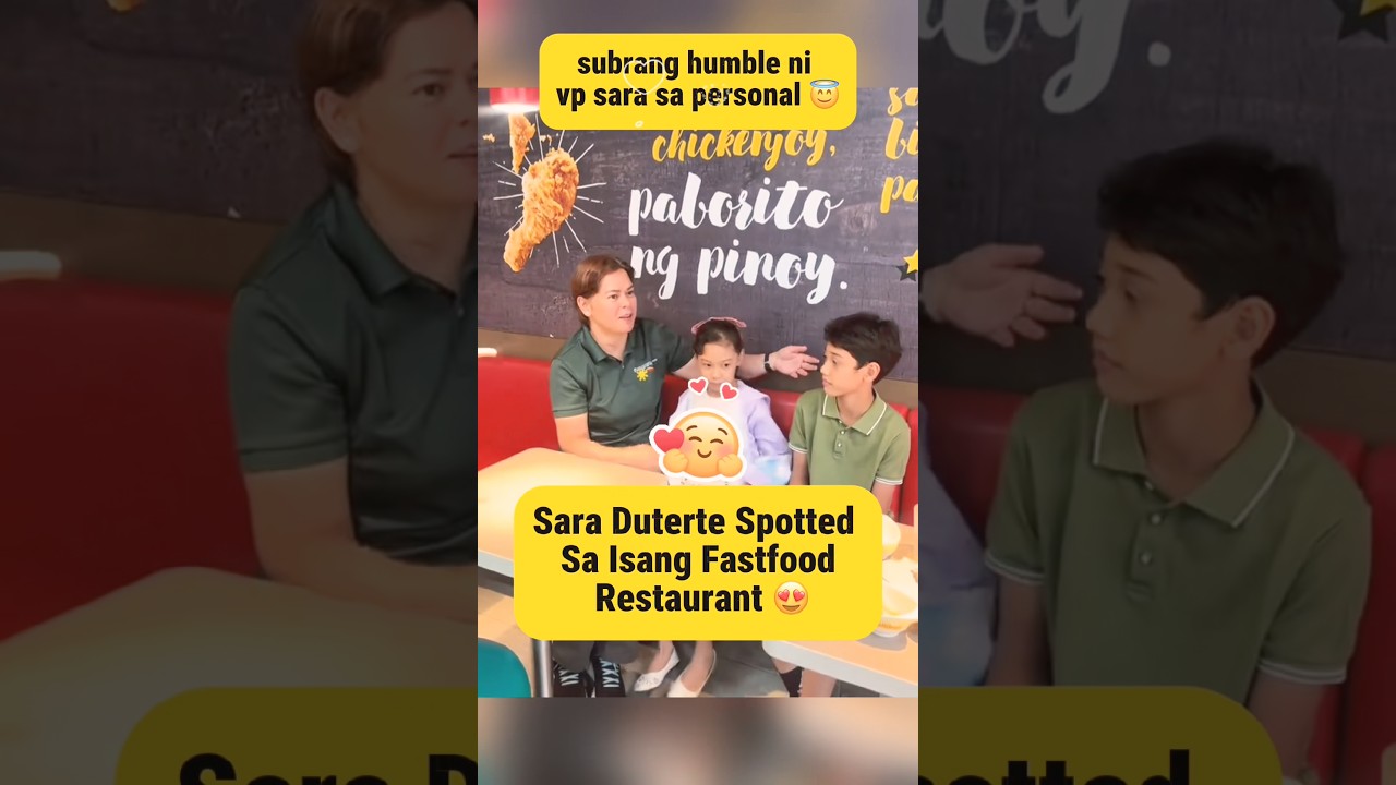 Sara Duterte Humble at Mabait Sa Personal 😍#saraduterte #viral