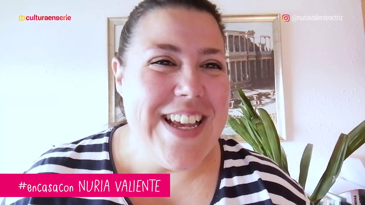 #EnCasaCon: Nuria Valiente ('La que se avecina', 'Servir y proteger')