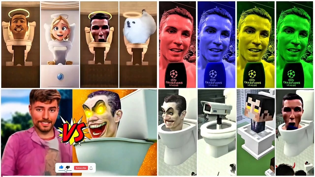 SKIBIDI TOILET MEGA BATTLE🎶