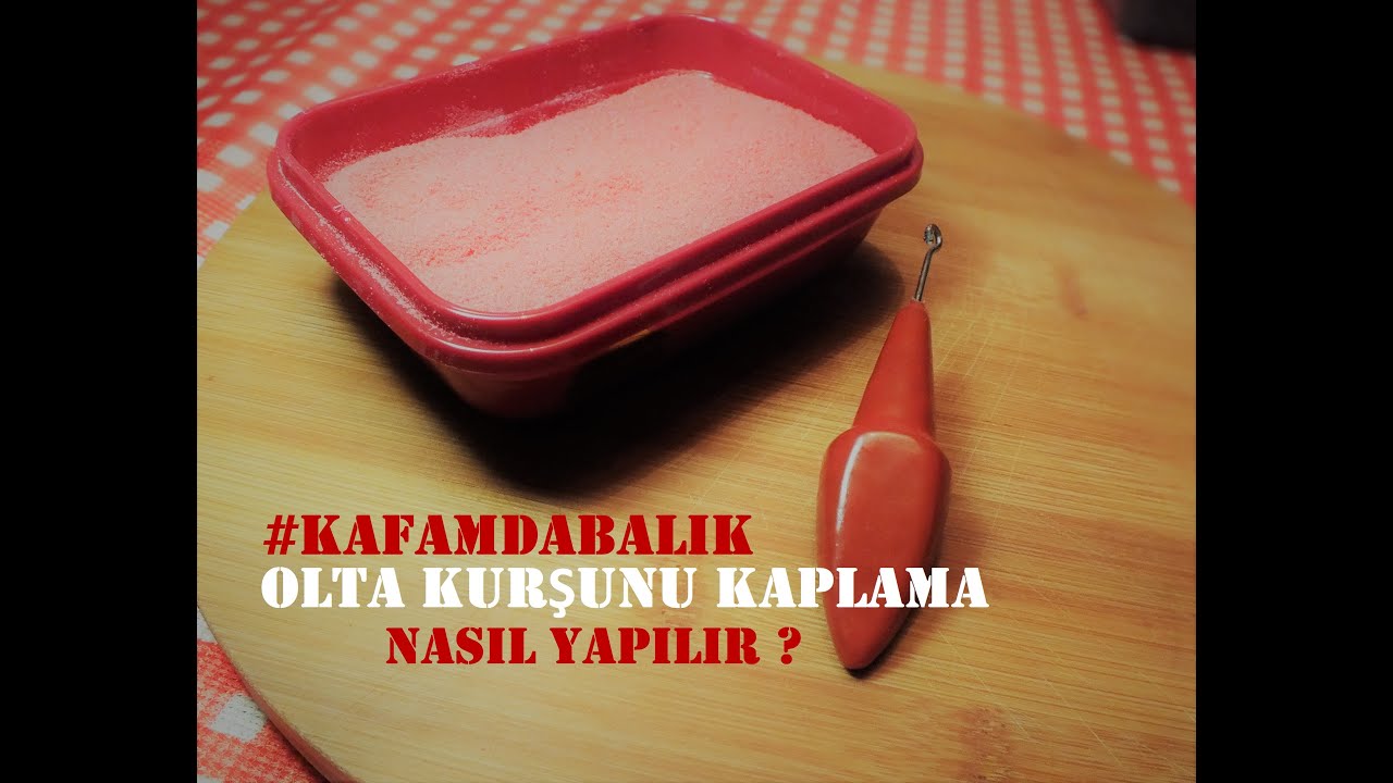 Olta Kurşunu Kaplama - En KOLAY Yöntem  #surfcasting #kafamdabalik