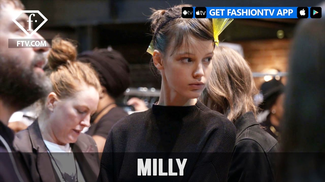 New York Fashion Week Fall/WItner 2017-18 - Milly Make Up | FashionTV