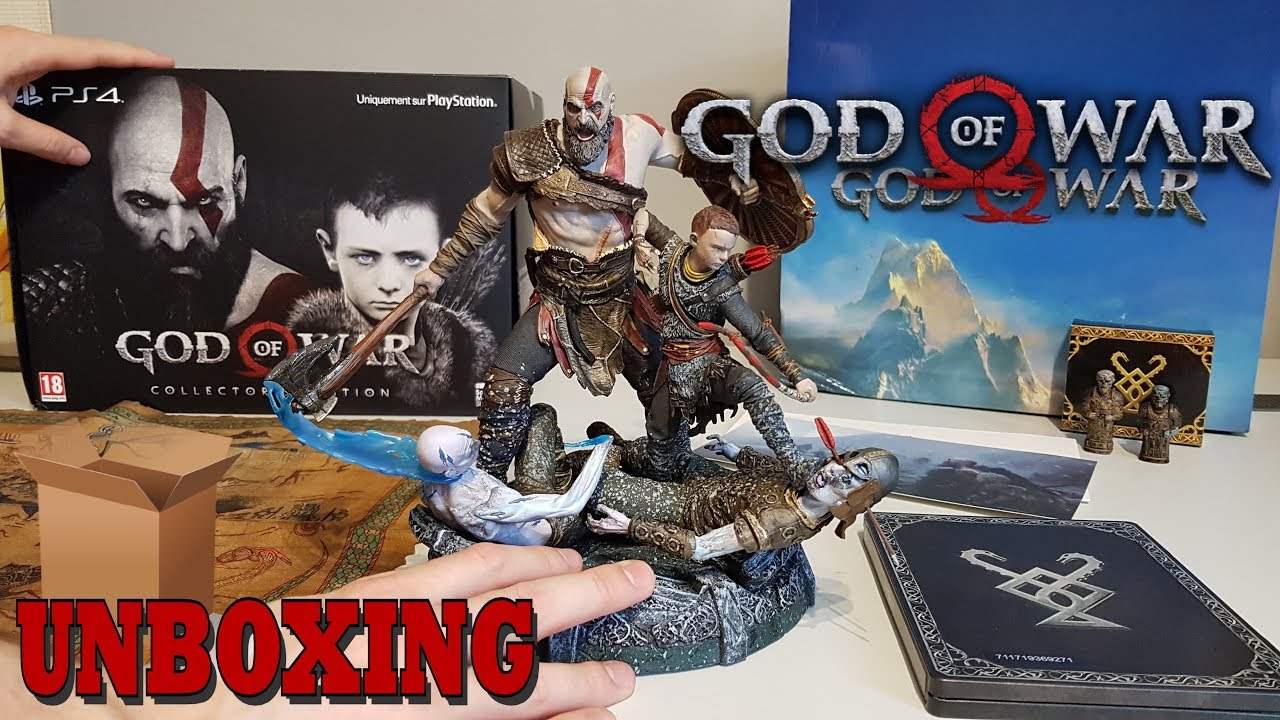 UNBOXING GOD OF WAR COLLECTOR'S EDITION