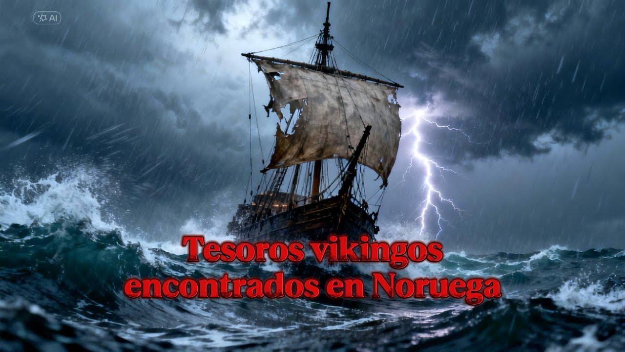 Tesoros vikingos encontrados en Noruega