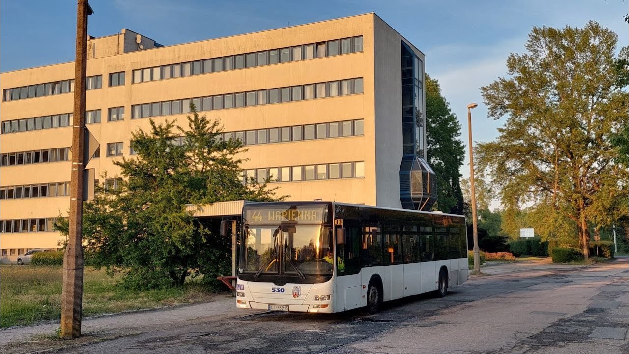 MZK Toruń - linia 10 (zjazd do zajezdni), MAN NL283 Lion's City #530